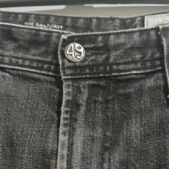 Men's Black Jeans By Adriano Goldscmied, Sz 34R , Pre-owned, Good Conditions - Picture 3 of 14